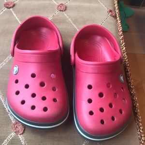 Red Kid’s Crocs Size J1
